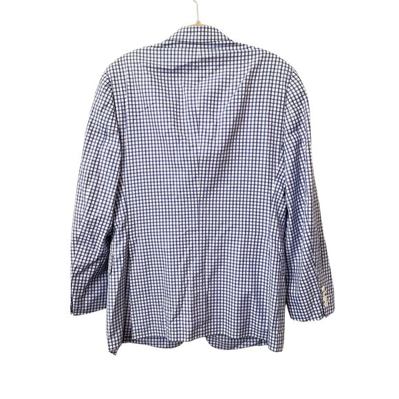 PAUL STUART Mens Checkered Blazer Sz 41 Semi-Tall/Long - Picture 3 of 6